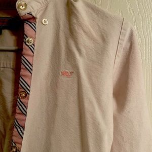 WHITE LONG SLEEVE VINEYARD VINES BUTTON UP SIZE 4 (M)